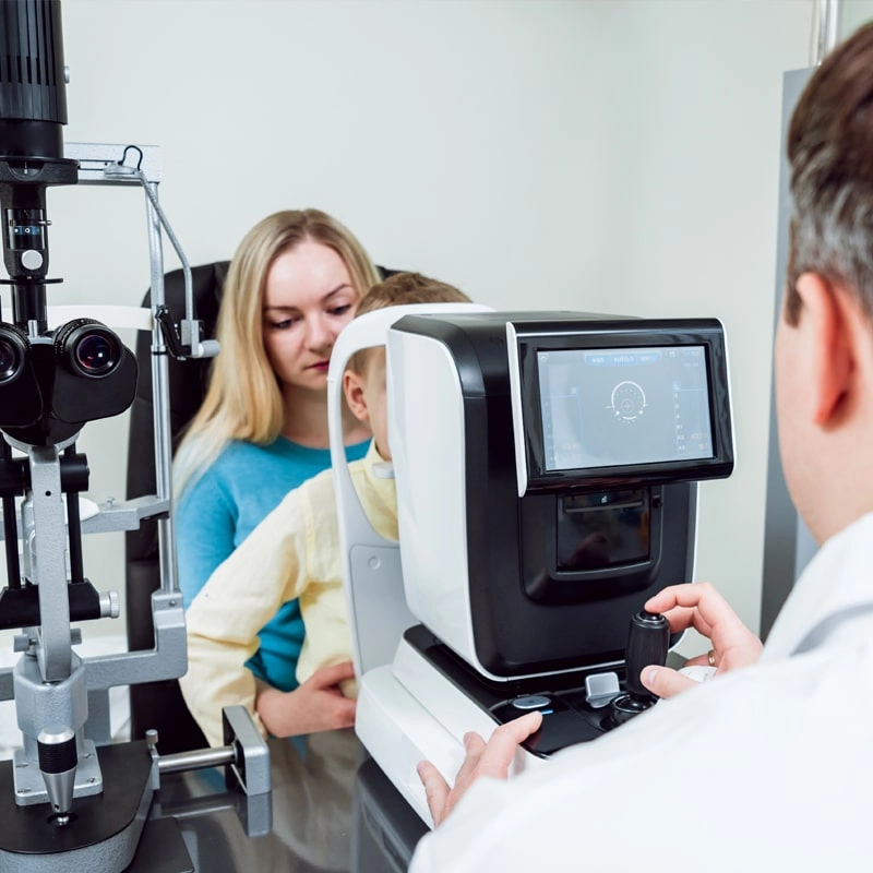 Eye Exam Room in Vaughan